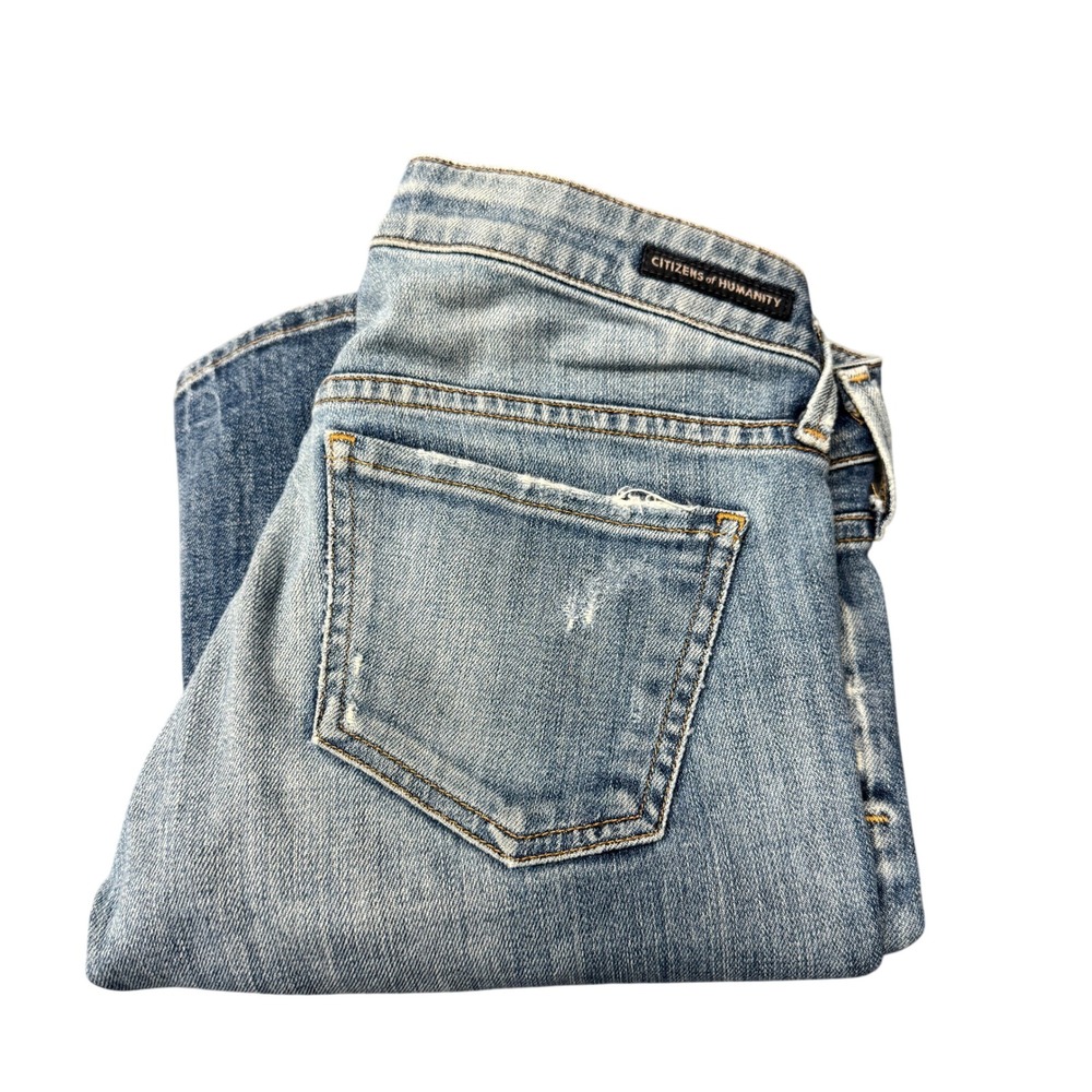 Citizens of Humanity Jeans Womens 24 (28x29) Racer Low Rise Ultra Skinny Denim